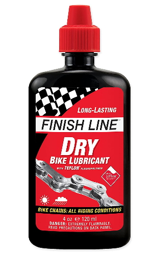 Finish Line Dry Teflon Bicycle Chain Lube - Top 10 Best Bike Lubes - Lubricants Review