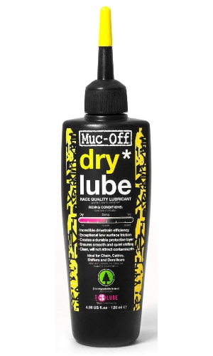 Muc Off Dry Chain Lube - Top 10 best bike lubes - Lubricants Review