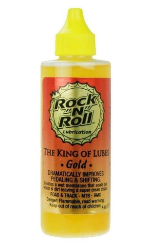 Rock N Roll Gold Bike Chain Lubricant- top 10 best bicycle lubes - lubricants review